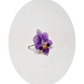 Orchidée violette - Bague